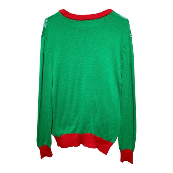 Women’s Peanuts Christmas Sweater with Snoopy Design Size Large - Picture 2 of 3